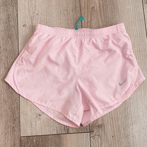 Pink Nike Athletic Running Shorts